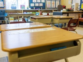 Calling it "not an easy decision but the right decision" Premier Doug Ford announced May 19 that while online learning will remain in place, classrooms province-wide will be closed for the remainder of the school year. MIke Hensen/Postmedia Network