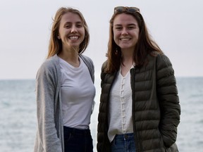 Kelly Moir, left, and Sam Eastman have co-founded a new marketing firm called Lake Effect Studio. Handout/Sarnia Observer/Postmedia Network