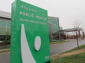 Algoma Public Health building on Willow Avenue. JEFFREY OUGLER