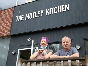 Natalie Lefebvre and Michael Yankovich, of The Motley Kitchen at 70 Young St. in Sudbury, Ont., will be offering take out items for breakfast and lunch beginning on Sunday, May 31, 2020. The hours of operation will be from 10 a.m. to 2 p.m. every Sunday. The menu can be found on Motley Kitchen's Facebook page.