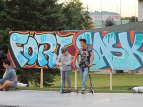Skateparks and playgrounds in Fort Saskatchewan have reopened for public use. Photo by James Bonnell.