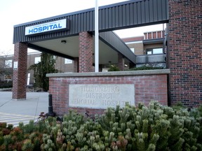 Tillsonburg District Memorial Hospital. (Chris Abbott/Tillsonburg News)