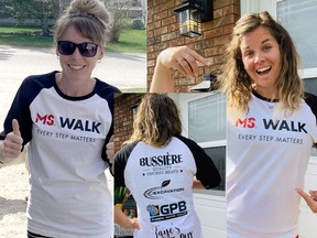 Crystal Beauchamp-Levasseur and Faye McNay spend the month of May walking and raising money for MS to support family and friends who are living with the disease.TP.jpg