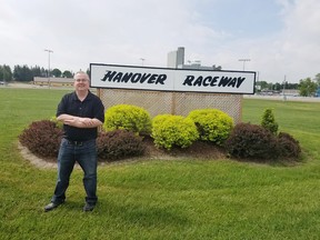 Steve Fitzsimmons, Hanover Raceway general manager. Hanover Raceway is set to begin its 60th season on Saturday. However, due to COVID-19 restrictions and protocols, there will be no fans permitted on the premises to watch the races. KEITH DEMPSEY