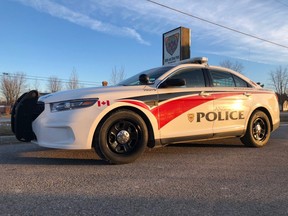 Anishinabek Police Service cruiser.