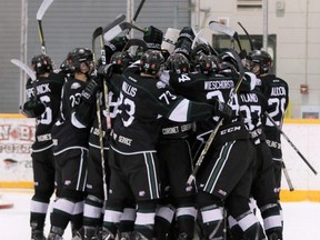 The Crusaders won a series of online fan votes to finish as the top Junior A team in Canada. Photo courtesy Target Photography