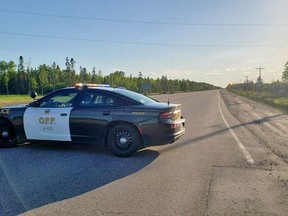 Ontario Provincial Police closed Highway 17 West for about 5 hours on June 4 following a collision involving a pickup and tractor-trailer.
OPP photo