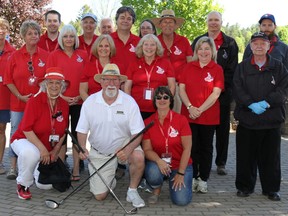 The COVID-19 postponent of the June 5 Grey Bruce Crime Stoppers golf tournament in Southampton means the volunteers - shown after last year's successful event - must wait until June 2021 to stage the  annual fundraiser.