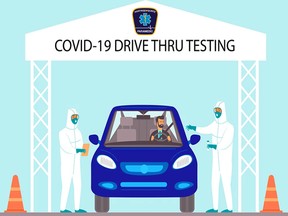 Drive-through testing will be held Friday in Tweed and in the coming weeks in several central Hastings hamlets.