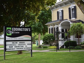 Eddington’s of Exeter is continuing to serve customers through an online ordering system on their website. Dan Rolph