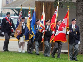 One of the suggestions comunity members have come up with for social distancing-friendly Canada Day is to have the Wetaskiwin Royal Canada Legion Br. No. 86's Colour Party march throughout the city.