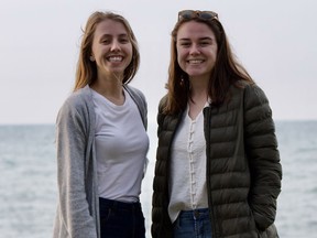 Kelly Moir (left) and Sam Eastman have co-founded a new marketing firm called Lake Effect Studio. Handout