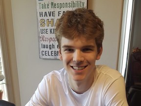 Fort Saskatchewan Rangers defenceman, 17-year-old Tyler Moline, was signed to the Melfort Mustangs last week. Photo Supplied.