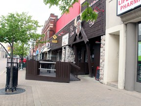 North Bay council has approved a bylaw to waive fees for outdoor patios until Oct. 13. PJ wilson/The Nugget
