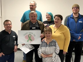 Staff and members of the Brain Injury Association of Sarnia-Lambton enjoy a group activity. June is National Brain Injury Awareness month in Canada. Handout/Sarnia This Week