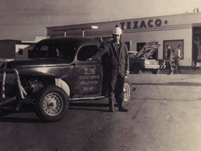 A former Texaco service station located on Highway 43 in Valleyview, Alta. in the late '50s or early '60s.