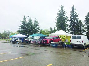 The Leduc Farmers Market opened this weekend back at the Leduc Recreation Centre. (Photo courtesy Leduc Farmers Market)