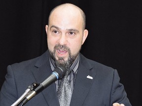Elliot Lake Mayor Dan Marchisella admitted to disclosing confidential information at a public meeting on Feb. 10 during a preliminary review process of the complaint. Postmedia Network