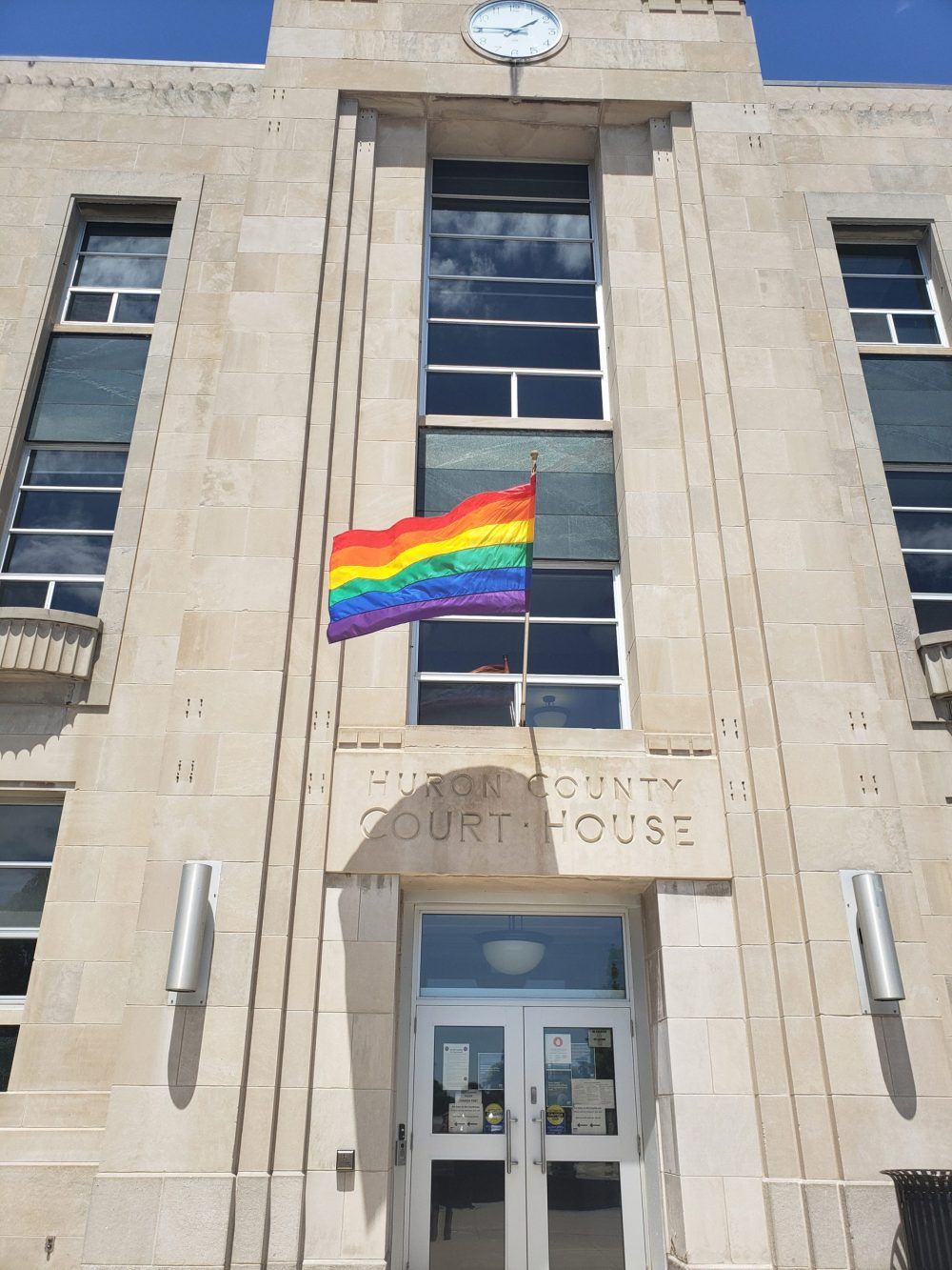 Pride flags flying in Huron County this month | Goderich Signal Star