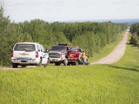 RCMP had a vehicle towed out of a ditch Tuesday morning near Blue Ridge. The vehicle had been stolen from Edmonton in April 2020. When found, there was a passenger unconscious in the vehicle. The man fled before police arrived. RCMP are now looking for Bradley Duff, 35, in relation to the incident. 
Brigette Moore