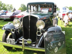 Amandio Capote’s 1932 Pontiac has been carefully restored by the London man and was on display at the Old Autos car show in Bothwell in 2014. Peter Epp photo