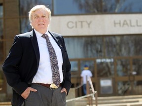Lethbridge Mayor Chris Spearman was photographed at the Lethbridge City Hall on April 30, 2014.