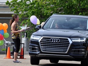 Denise Gagnon, a teacher of OLPH said the school decided to do a three-part celebration, which started with a drive-thru celebration for parents and students on Friday, June 12 from 3 p.m. until 5 p.m.