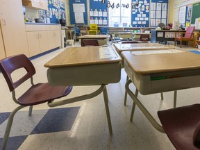 The Ontario government announced Friday its plan to reopen schools in the fall includes integrated learning and a possible rotation of students learning in classrooms and from home. School boards across Ontario are being asked to develop plans which work best for their schools. FILE PHOTO