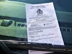 Strathcona County Enforcement Services has begun using eTicketing technology under the Provincial Offences Procedure Act. Photo Supplied
