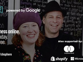 Bruce County businesses and artists can now access the free ShopHERE Powered by Google program to set up an online shopping experience.