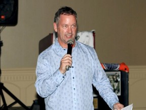 Sherwood Park Crusaders president Kevin Love has been named the Alberta Junior Hockey League’s Executive of the Year. Photo courtesy Target Photography