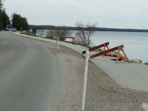 Saugeen Shores council rejected a temporary summer to change one North Shore Road traffic lane into a trail for pedestrians and cyclists, from McVicar Street to Hilly Lane.