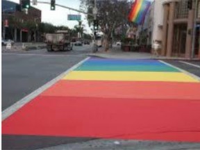 Saugeen Shores councillors approved a $5,650 tender to have a rainbow crosswalk painted across Gustavus St. in Port Elgin in front of Saugeen District Senior School, before September.