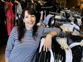 Rachel's Room owner Julie Krieger has begun selling more women's clothes online and through social media during the COVID-19 pandemic. Mark Malone/Postmedia Network