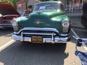 Bob Dorn of Livonia, Michigan, owns this 1951 Oldsmobile Super 88 coupe. It was on display at the Blenheim Classic Car show in 2018. Peter Epp