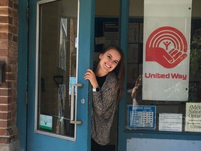 Sarah Raynsford is back for a third year as the United Way of Bruce Grey's backpack program co-ordinator. SUPPLIED