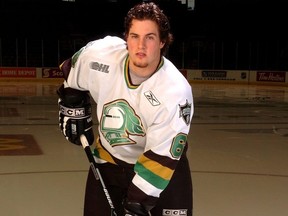 Former London Knights defenseman Scott Aarssen.