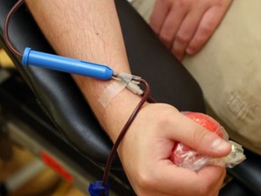 Canadian Blood Services will be holding a blood donation event in Trenton, at the Lion's Club, on June 19. Staff, donors and volunteers all must wear masks.
FILE PHOTO