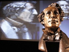 The Prince Edward Heritage Advisory Committee (PEHAC) is set to ask for public comments on whether to keep the statue of Sir. John A. Macdonald in the town's core. At issue is Macdonald's role in the mistreatment of First Nations in the 1860s and his creation of residential schools for native children.
FILE PHOTO