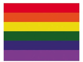 Gay pride flag