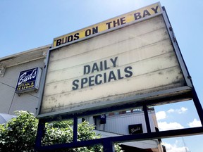Patrons of Bud's on the Bay were disappointed Friday to find the restaurant closed. (RONALD ZAJAC/The Recorder and Times)
