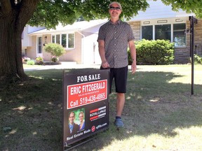 Longtime real estate agent Eric Fitzgerald sees a significant reduction in the old stye open houses when the current COVID-19 pandemic is over. 
(ELLWOOD SHREVE, The Daily News)