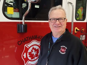 Bob Crawford, Chatham-Kent's former fire chief, will be guiding the St. Clair Catholic school board's reopening strategy. 
Trevor Terfloth/Daily News file photo