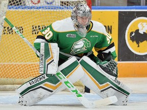 London Knights goalie Brett Brochu. Terry Wilson/OHL Images