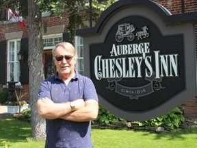 Robert Prowse, owner of Auberge Chesley's Inn in downtown Cornwall. Photo on Friday, June 5, 2020, in Cornwall, Ont. Todd Hambleton/Cornwall Standard-Freeholder/Postmedia Network