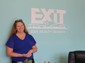 Norma Lamoureux, sales representative of EXIT Realty Seaway Brokerage said COVID-19 has made it difficult to conduct open houses virtually in Cornwall, Ont. Joshua Santos/Cornwall Standard-Freeholder/Postmedia Network