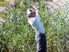Langton's Peyton Callens had a strong first season with the University of Nevada's men's golf team. NEVADAWOLFPACK.COM