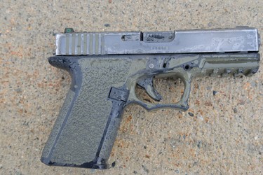 During a search of the abandoned vehicle, Timmins Police seized a firearm. Supplied