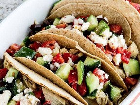 Cassie Vosloo has a new recipe this week - Instant Pot Greek Chicken Tacos. Pinterest photo