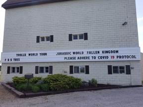 The Hanover Drive-In Theatre officially reopened in early June. KEITH DEMPSEY